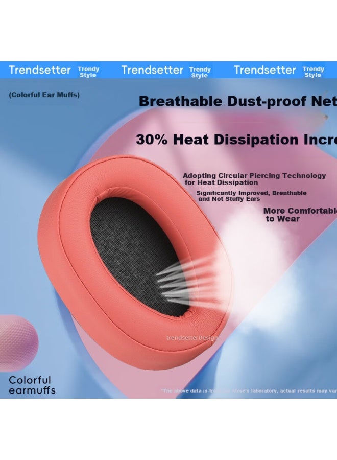 trendsetter غطاء سماعات أذن تريندسيتير مناسب لسماعات سوني WH-H900N/WH900N/MDR-100ABN، واقيات سماعات، أغطية واقية، أغطية رغوة سماعات الرأس - Image 4