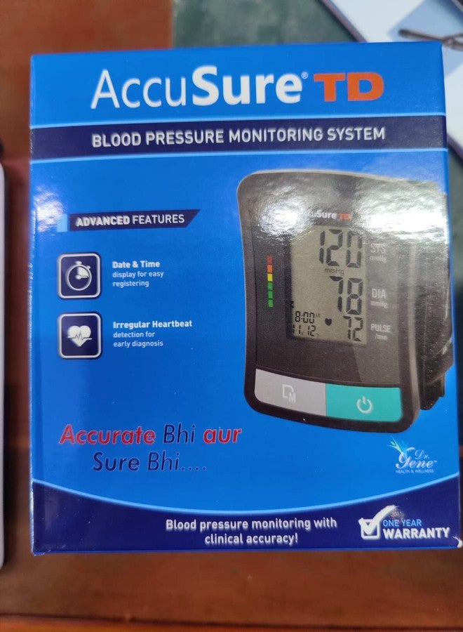 نظام AccuSure TD لمراقبة ضغط الدم التلقائي (أبيض)