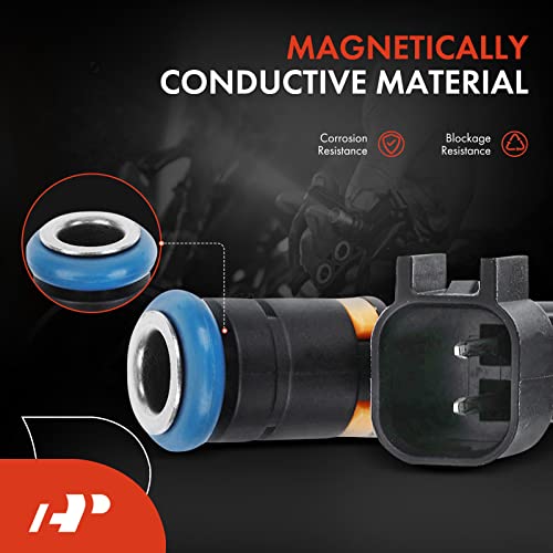 A-Premium Fuel Injectors Compatible with Mazda 3 2004-2013, 3 Sport 2009-2013, 5 2008-2010, 6 2006-2008, MX-5 Miata 2006-2015, L4 2.0L 2.3L, Set of 4, Replace# 842-12370 - Image 5