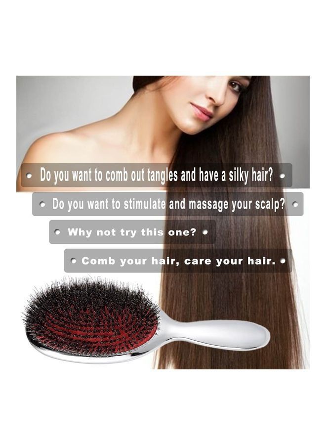 NIBEMINENT Professional Hair Brush Massage Comb Gold 23x8x4cm - Image 2