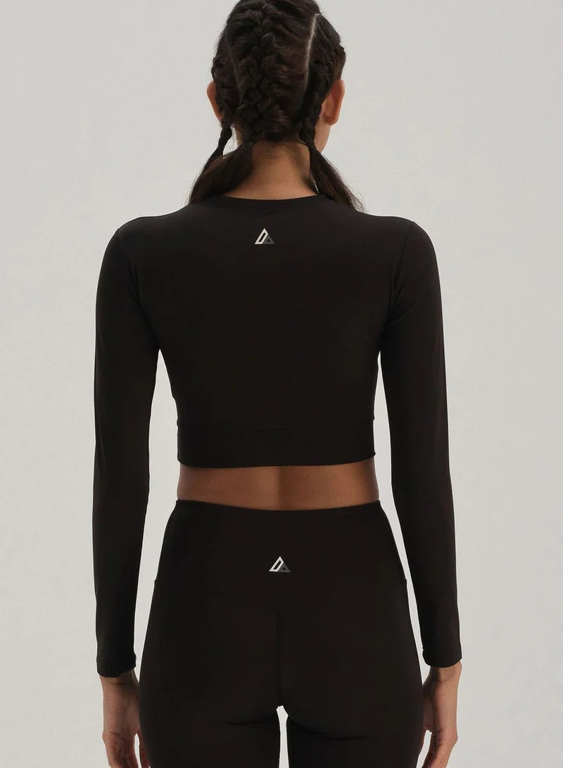 dagi Crew Neck Crop T-Shirts