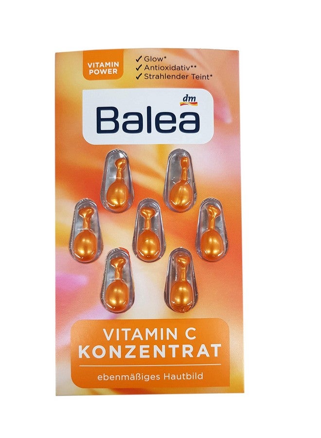 balea Balea 3 x Vitamin C Concentrate, 3 x 7 Capsules (21 Applications) - German Product