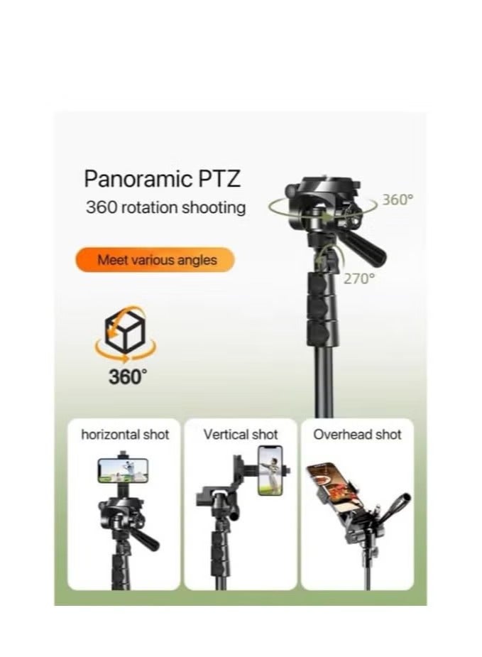 ني فو يتميز حامل ثلاثي القوائم وحامل أحادي القوائم NP2588 بسهولة الاستخدام وحامل ثلاثي القوائم عملي للتصوير الفوتوغرافي وتصوير الفيديو في الأماكن المغلقة والمفتوحة - Image 2