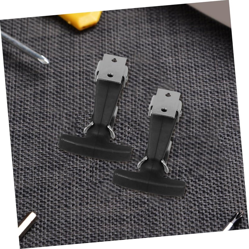 Luxshiny Stainless Steel Hood Latch Replacement for Rv Rubber Latch t Handle Car Hood Catch - Image 2