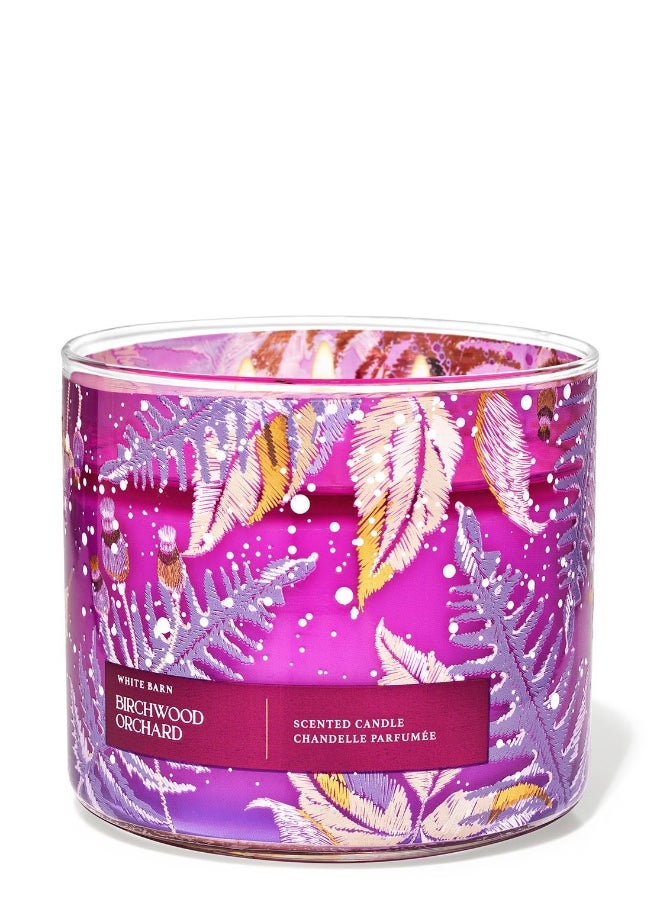 Bath & Body Works Birchwood Orchard 3-Wick Candle  - Image 1