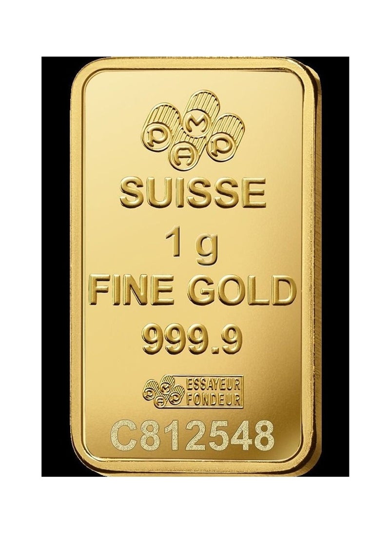 PAMP 4 Swiss 24-karat gold bars (1 gram each) - Image 4