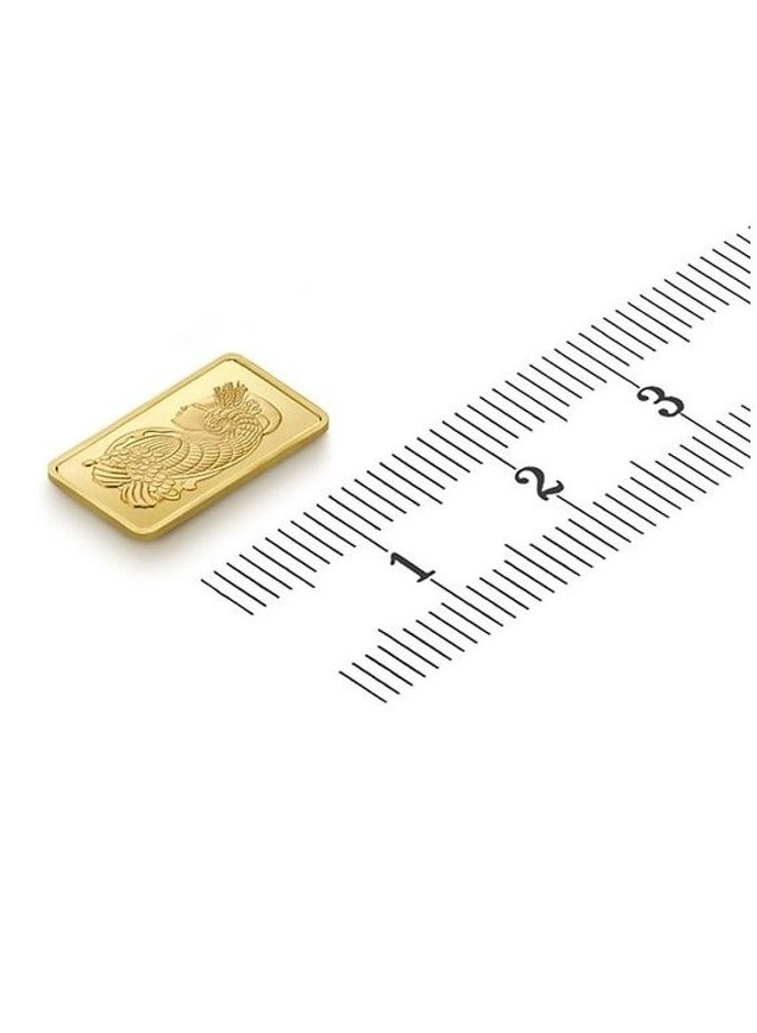 PAMP 4 Swiss 24-karat gold bars (1 gram each) - Image 5