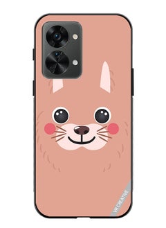 VR CREATIVE Protective Case Cover For OnePlus Nord 2T Lama Cartoon Face Design Multicolour  - Image 1