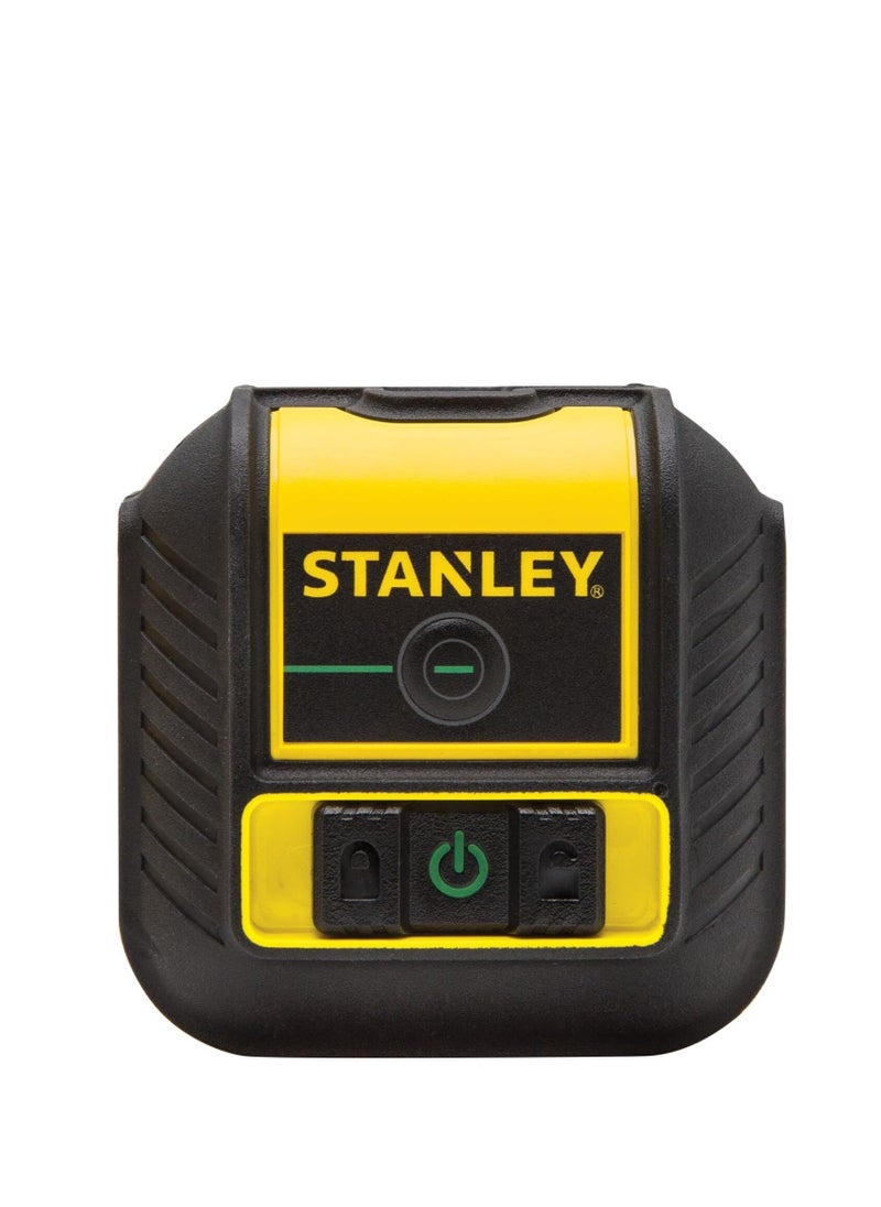 Stanley Cross 90 Cross Line Green Beam Laser Level  0.6 kg  - Image 1
