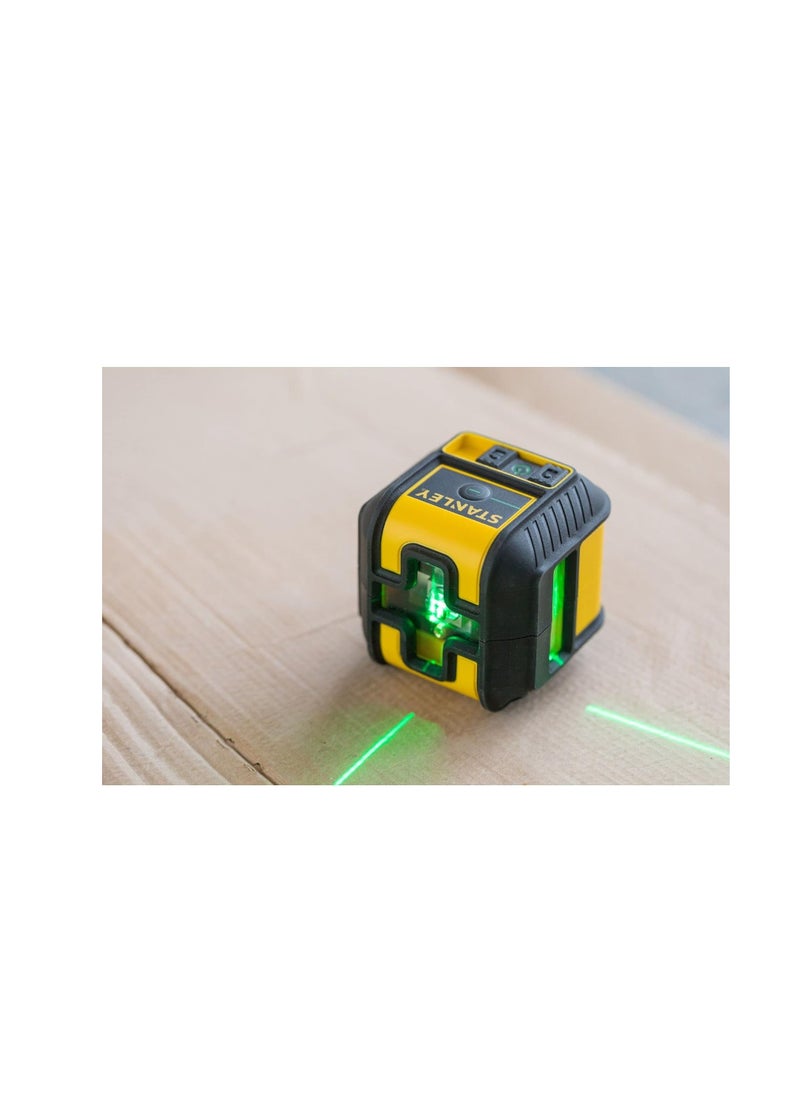 Stanley Cross 90 Cross Line Green Beam Laser Level  0.6 kg  - Image 4