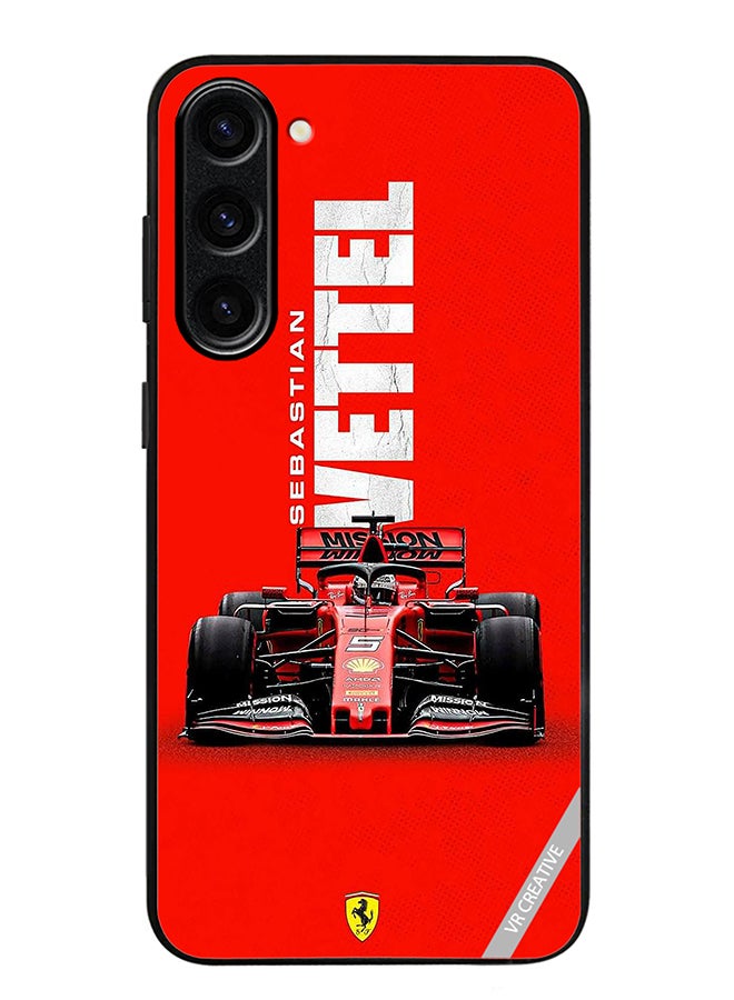 VR CREATIVE Protective Case Cover For Samsung Galaxy S23 FE F1 Racing Car Design Multicolour - Image 1