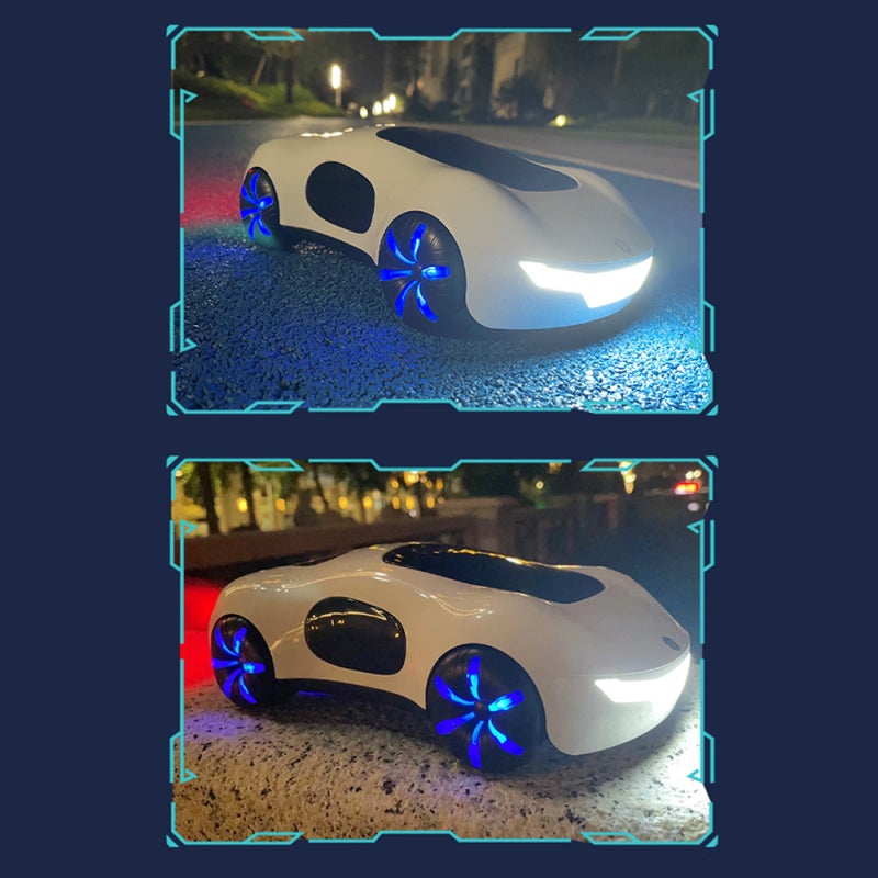 Remote Control Drift Car With Spray Mist Blue 2.4Ghz RC Stunt Car - Gesture Sensing Watch Included For Kids - Image 5