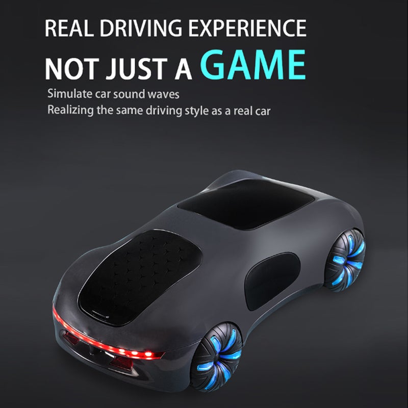 Remote Control Drift Car With Spray Mist Blue 2.4Ghz RC Stunt Car - Gesture Sensing Watch Included For Kids - Image 3