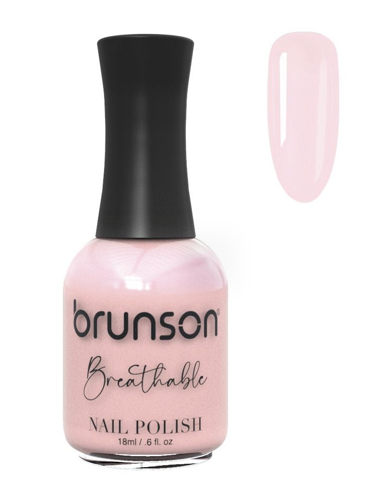 برونسون Nail Lacquer 18ml Breathable Nail Polish Halal Nail Polish Wudu friendly Quick Dry long lasting but easy peel off Glossy Shine Water Based Nail Enamel No Need UV LED Lamp No curing Nail Paint