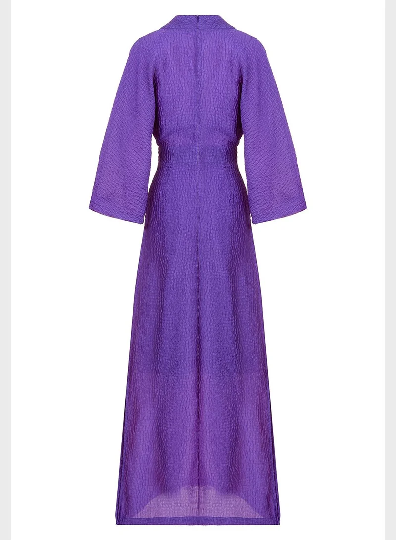 Nocturne Embellished V-Neck Dress