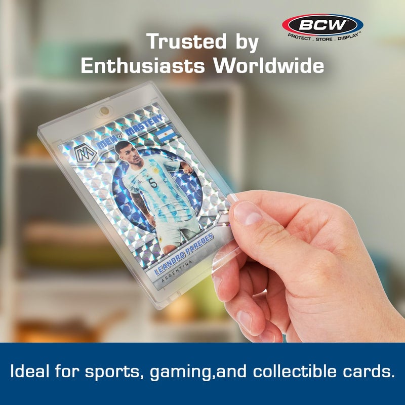 BCW Magnetic Card Holder - 35 PT Thickness - 20 Pack | Protective Display Card Case with Secure Gold Magnet Closure | UV Protection, Quick Access Design for Sports, Gaming, and Collectible Cards - Image 5