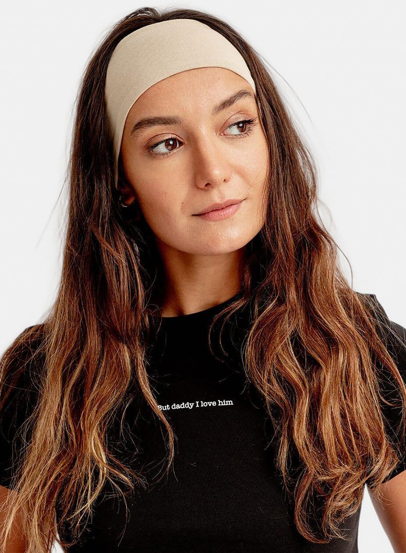 Beige Headband