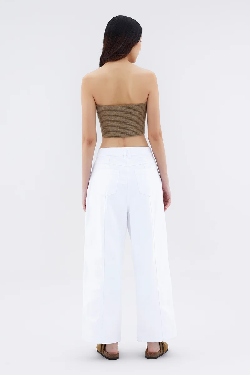 ذا اديتورز ماركت Mophoic Low-Rise Pants