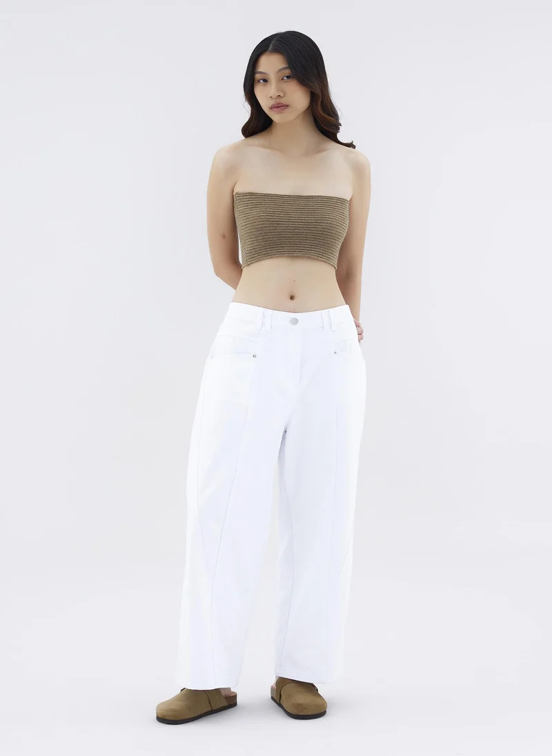 The Editor's Market Mophoic Low-Rise Pants