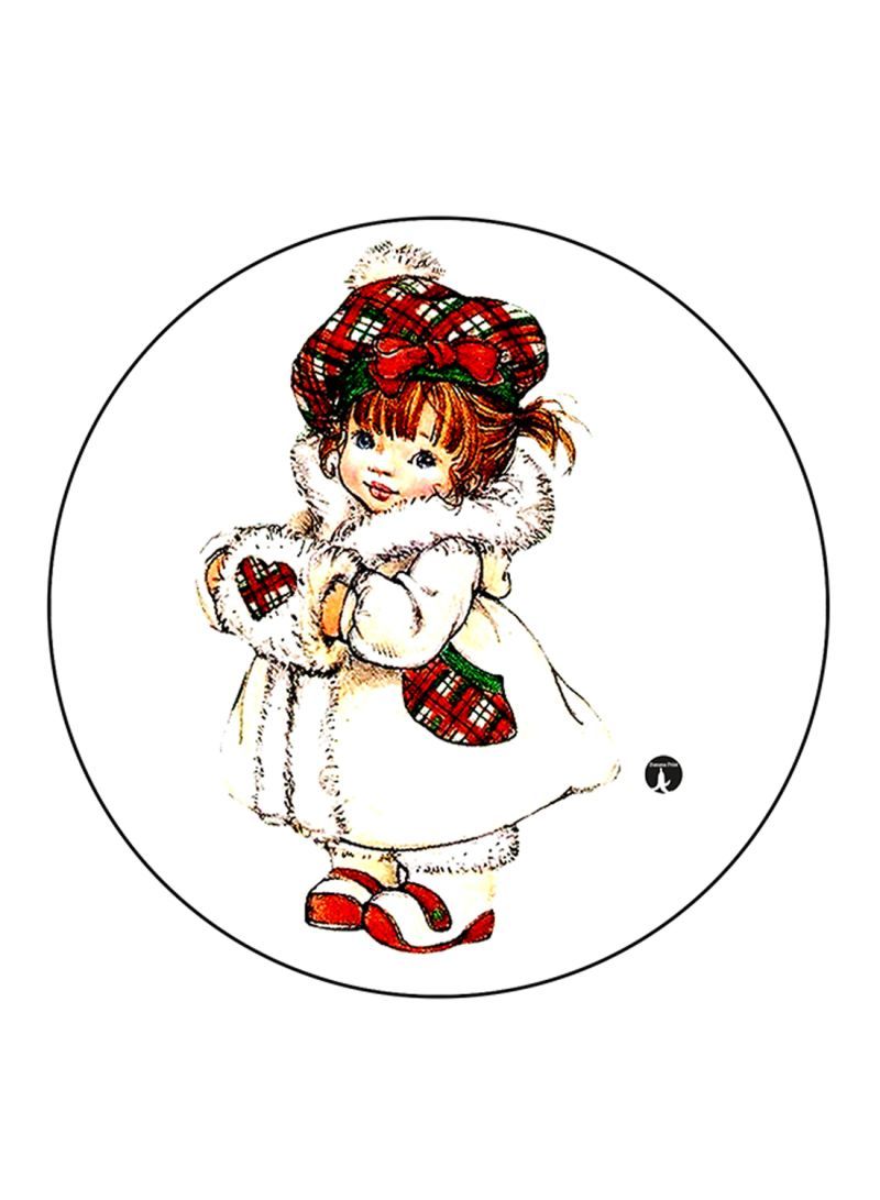 RKN Girl Printed Mouse Pad Multicolour
