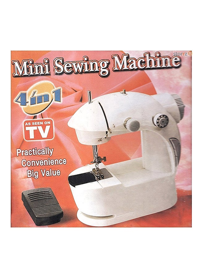 DLC Portable Stainless Steel Sewing Machine SM-202A White/Purple - Image 3