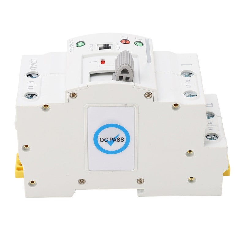 GEYA Dual Power Automatic Transfer Switch 25A PC Flame Retardant Seamless Primary Backup Switching - Fast Under 50ms Transfer Speed 50-60Hz for Industrial Power Grids - Image 2