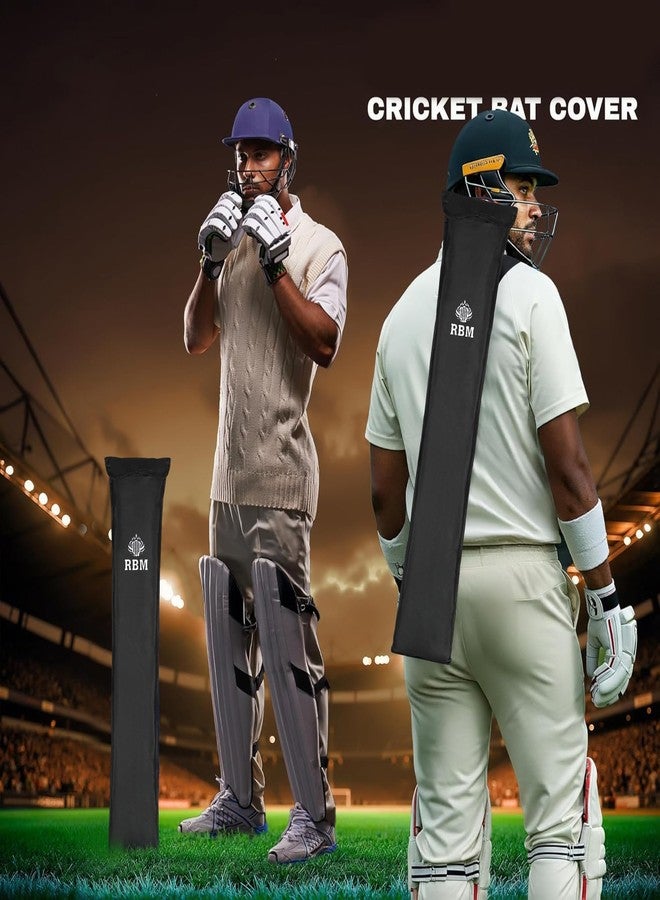 RBM Cricket Bat Cover | Waterproof Polyester Bat Carry Bag with Adjustable Strap | Durable & Lightweight | Suitable for All Standard Cricket Bats (RBMBTBAG02) - Image 5