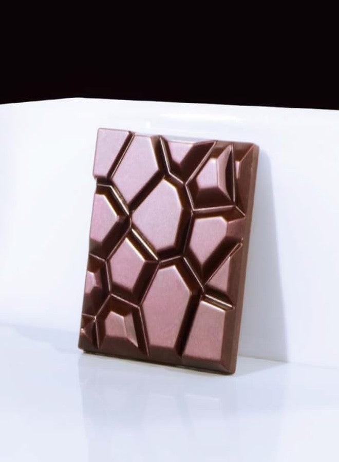 Martellato MA2013 Chocolate Mold with 6 Stone-Square Cavities, Each 70mm x 70mm x 11mm High - Image 2