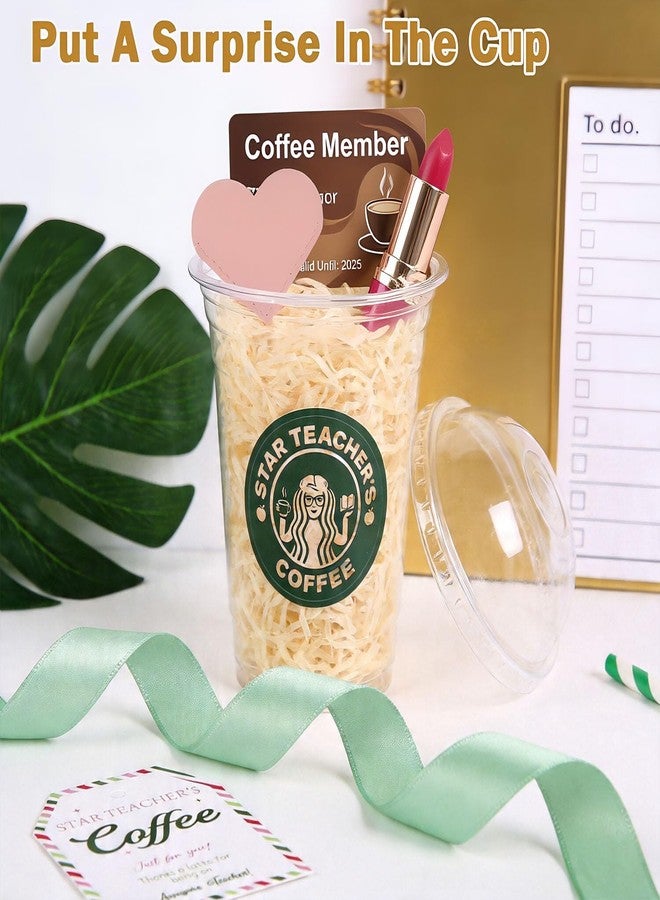 Ithmahco Teacher Appreciation Gifts - 6 Pack Diy Coffee Cup Gift Card Holder Kit With Bookmarks & Ribbons, 2026 Teacher Appreciation Gifts In Bulk For Women, Men, Thank You End Of Year School Teachers Gift - Image 4