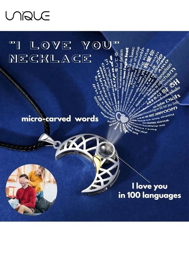 Unique 2 Pcs Magnetic Couple Necklace for Him and Her, Matching Couple Necklaces, Couple Heart Pendant, Matching Couple Necklaces for Him and Her, Matching Heart Necklace for Couples or Best Friends  - Image 3