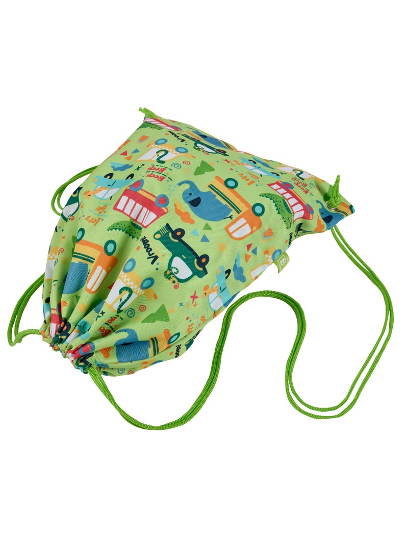 EUREKA KIDS Eurekakids Drawstring School Bag | Perfect Gym or Camping Bag for Toddler and Kids | Easy open and Lightweight and Waterproof | For 3Y+ - Image 2