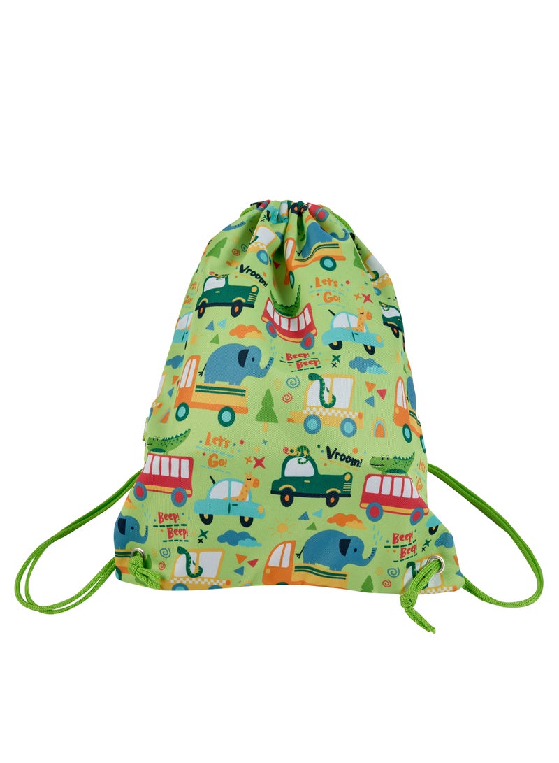 EUREKA KIDS Eurekakids Drawstring School Bag | Perfect Gym or Camping Bag for Toddler and Kids | Easy open and Lightweight and Waterproof | For 3Y+ - Image 3