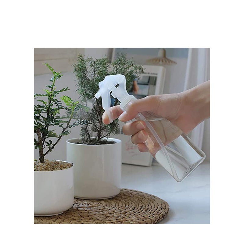 SOLARAE Clear Plastic Spray Bottles, Misting Spray Bottle, Misting Bottle, Clear Iron Spray Bottle, Leak-proof Water Spray Bottle Hair Sprayer Empty Spray Bottles 2PCS 200ml - Image 2