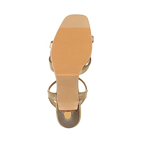 Mochi Womens Synthetic Antic Gold Sandals (Size (7 UK (40 EU)) - Image 4