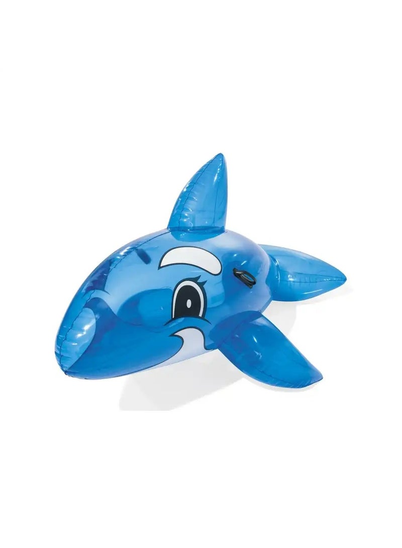 Bestway Bestway Transparent Whale Rider for Kids – 157×94 cm – Blue – Model 26-41037  - Image 1