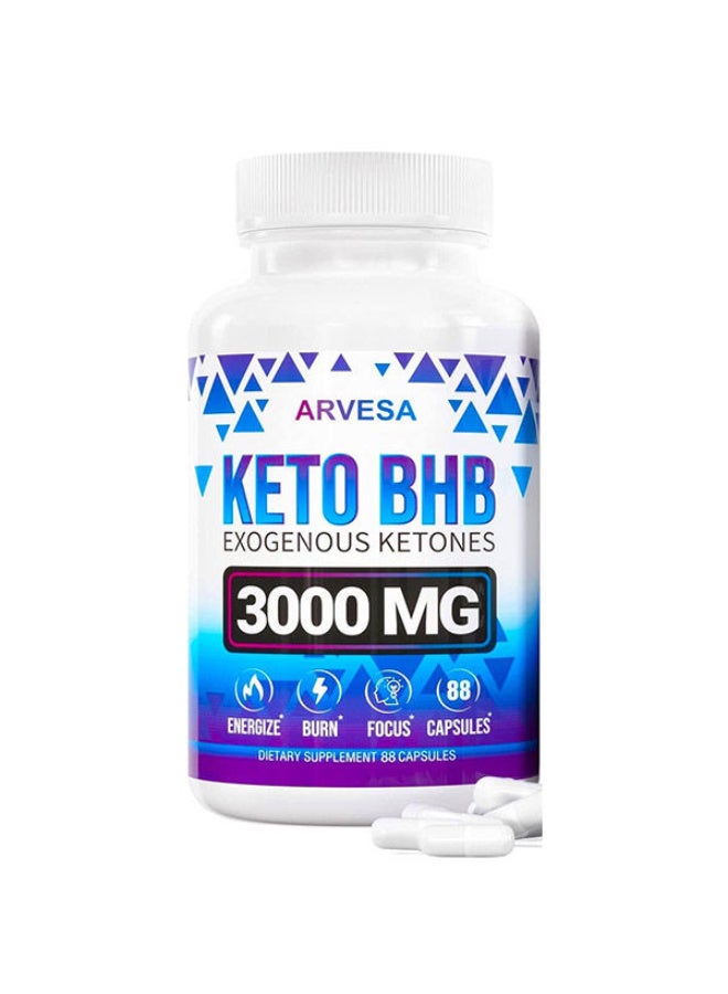 Keto BHB 3000mg 88 Capsules