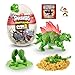 ZURU SMASHERS Smashers Dino Island Mini Egg Stegosaurus by ZURU Prehistoric Discovery Toy with 10 DinoIsland Surprises Dinosaur Toys Slime Sand and More Age 5 - Image 2