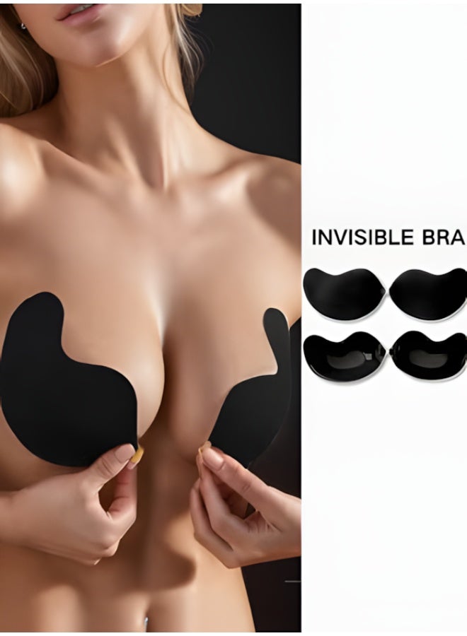 MUNDRÈ Invisible Strapless Adhesive Bra Size D –  with Secure Comfort and Elegant Look - Image 1
