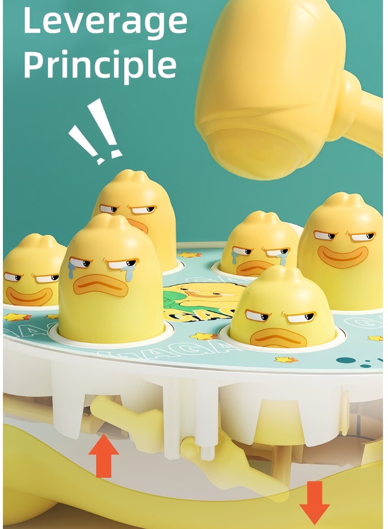 Whack A Mole Game Baby Interactive Hammer Toys, Hand-eye Coordination Cultivation Concentration Toddler Sensory Toys for Boy and Girl Toddler Toys Gift - Image 2