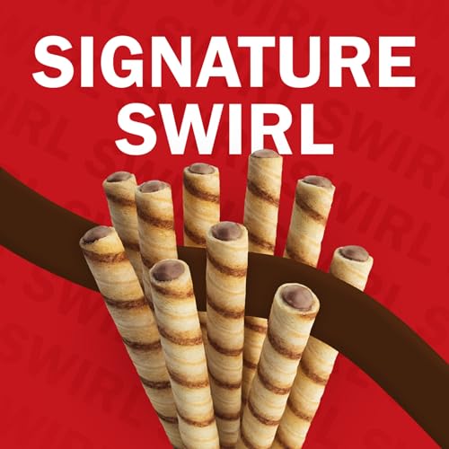 Pirouline Rolled Wafers – Chocolate Hazelnut – Rolled Wafer Sticks, Crème Filled Wafers, Rolled Cookies for Coffee, Tea, Ice Cream, Snacks, Parties, Gifts, and More – 3.25oz Tin 4pk - Image 2