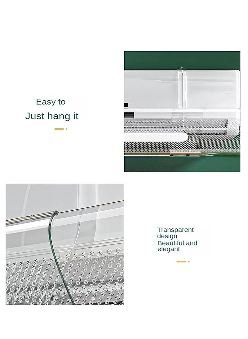 تراسل عاكس هواء مكيف الهواء المنفصل لمكيف الهواء، عاكس هواء مكيف الهواء القابل للتعديل عاكس هواء عادم مكيف الهواء العادم عاكس هواء العادم المنزلي زجاج أمامي قابل للسحب وقضيب ضبط - Image 5