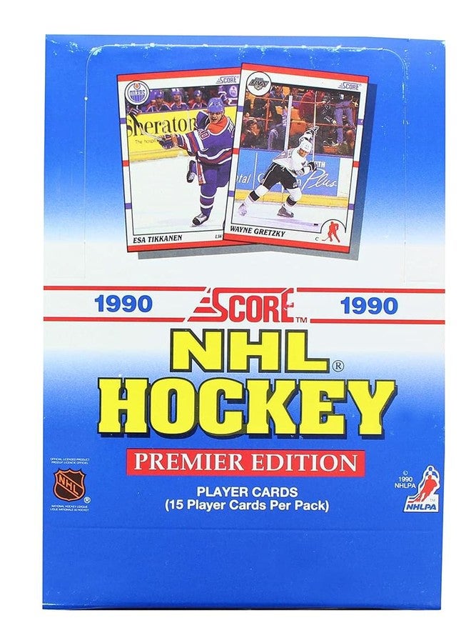NHL 1990 Score Hockey Trading Card Box | 36 Packs - Image 4