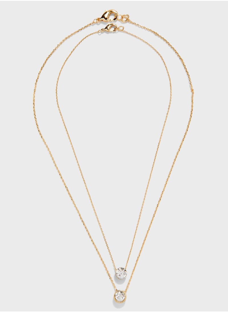 ELLA - Double Layer Necklace - Image 1