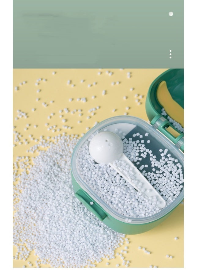 DOOKOO 2PCS Baby Formula Dispenser Container, Baby Milk Powder Container, Food Candy Fruit Snack Storage Container with Scoop and Visual scale, BPA Free - Image 3