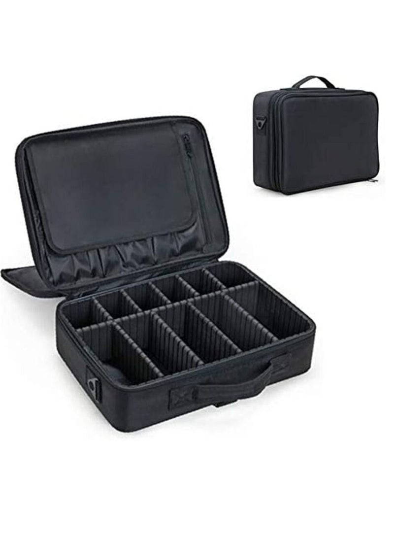 Generic Big Size Makeup Bag Travel Case Cosmetic Makeup Holder Organizer Handbag Purse Pouch Bag  - Image 1