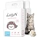 Lady N Pellet Tofu Cat Litter Strong Clumping Low Tracking Unscented 18lb - Image 1