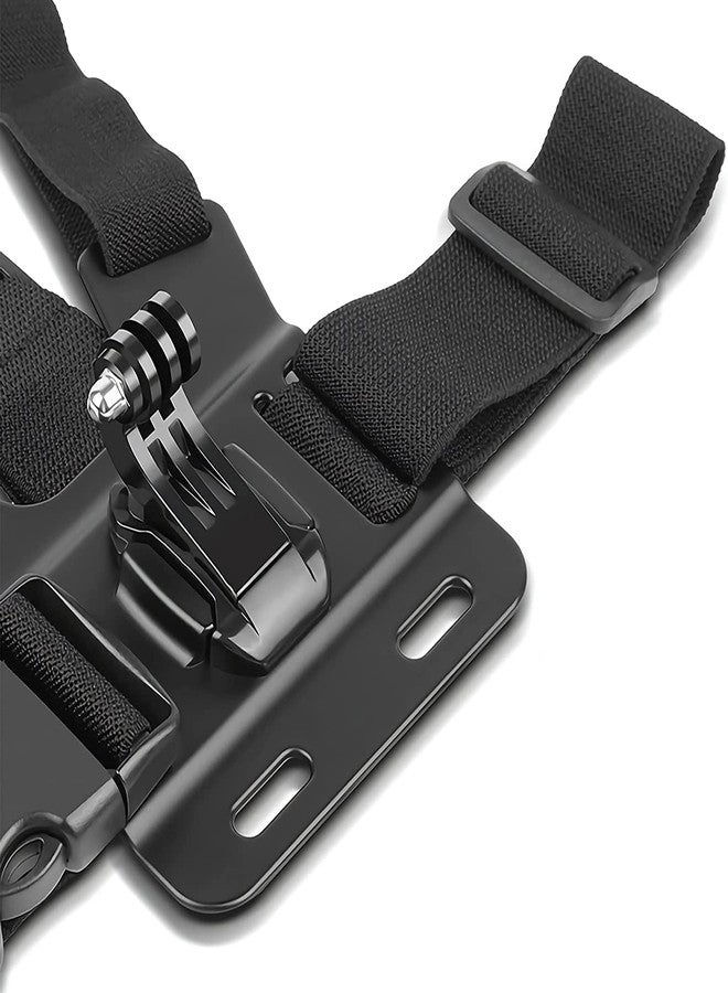 Lupholue Mobile Phone Action Camera Harness Head/Chest Strap Mount Compatible with GoPro Hero 12,11, 10, 9, 8, 7, (2018), 6 5, Hero Black, Session, Xiaomi Yi, SJCAM, Mobile Phone - Image 4