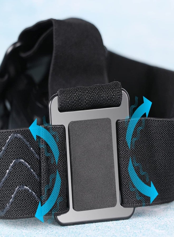 Lupholue Mobile Phone Action Camera Harness Head/Chest Strap Mount Compatible with GoPro Hero 12,11, 10, 9, 8, 7, (2018), 6 5, Hero Black, Session, Xiaomi Yi, SJCAM, Mobile Phone - Image 5