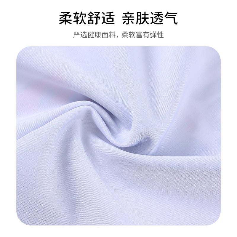 Summer Quick-Drying Swimsuit, Sun Protection Fabric, Skin-Friendly, Soft and Comfortable, Swimming Training, Beach Play Swimsuit for Middle and Large Children - Image 5