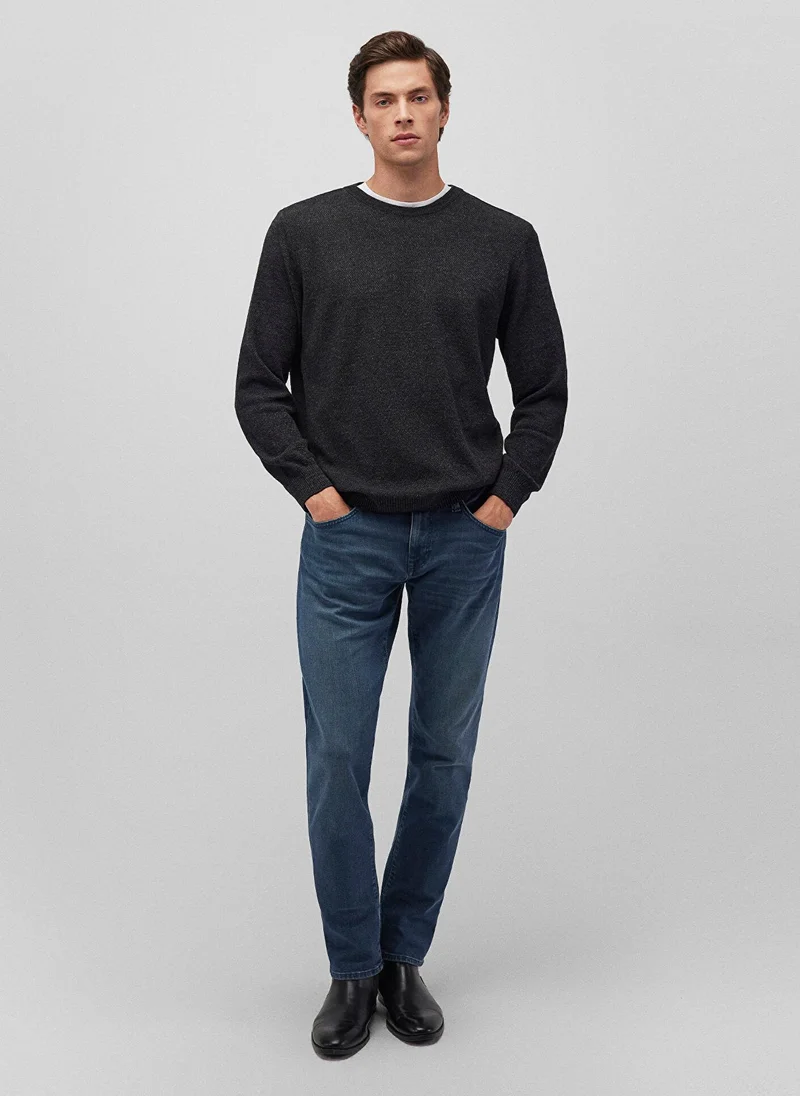 مافي CREW NECK SWEATER Black